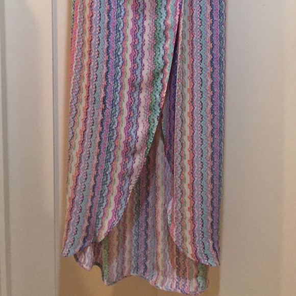 BCBGMAXAZRIA Dries one-shoulder high slit gown - Picture 8 of 8